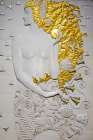Vienna, Austria. Beautiful Art Nouveau figure. Art Print